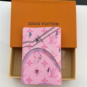 Louis Vuitton Skate Pink Monogram Passport Cover
